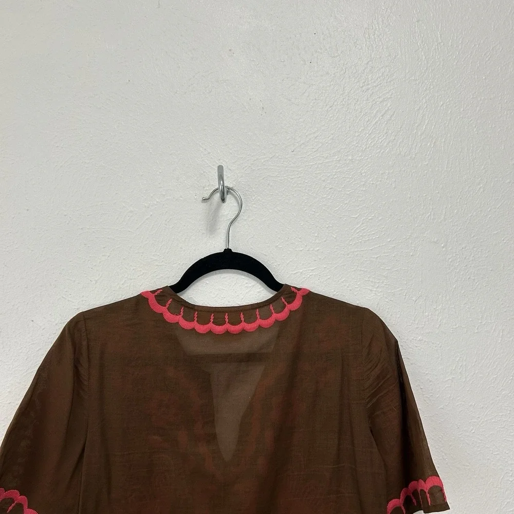 Tory Burch boho peacocks